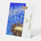 FERTOOL RECLAMEBORD MET VOETSTUK (Voorkant)