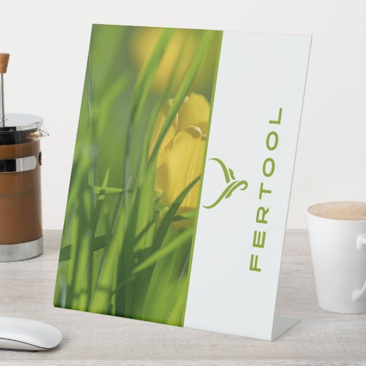 FERTOOL RECLAMEBORD MET VOETSTUK (Insitu)