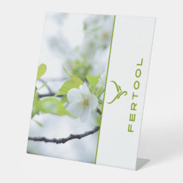 FERTOOL RECLAMEBORD MET VOETSTUK