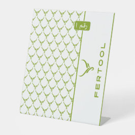 FERTOOL RECLAMEBORD MET VOETSTUK