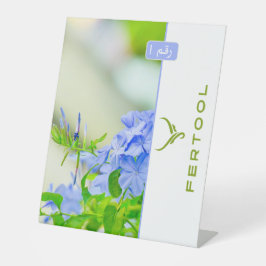 FERTOOL RECLAMEBORD MET VOETSTUK