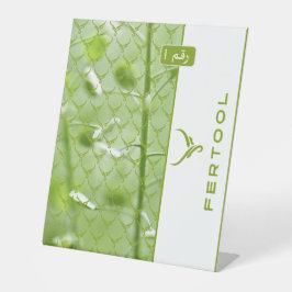 FERTOOL RECLAMEBORD MET VOETSTUK