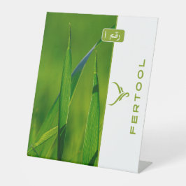 FERTOOL RECLAMEBORD MET VOETSTUK