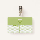 FERTOOL-Visitekaartje Badge (Voorkant met clip)