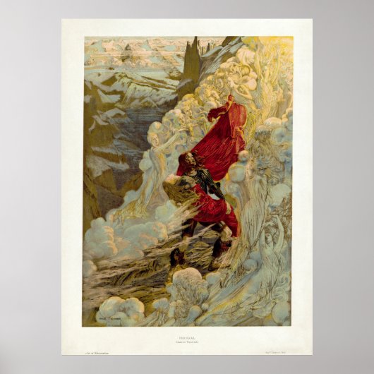 Fervaal, een opera van Vincent d'Indy Poster (Voorkant)