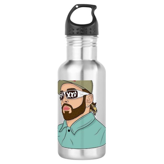 FERXXO GEANIMAEERD Klassiek Waterfles (Voorkant)
