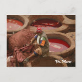 Fès, Maroc Briefkaart (Voorkant)