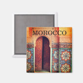 fes marocco doorway magneet (Voorkant / Achterkant)