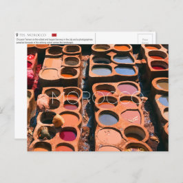 Fes, Marokko Briefkaart