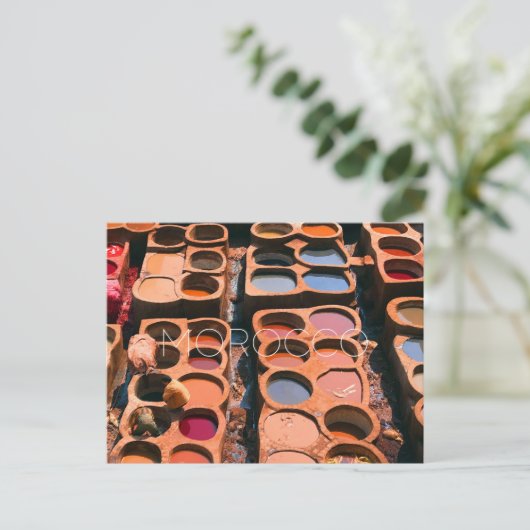 Fes, Marokko Briefkaart (Staand voorkant)