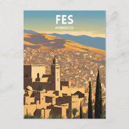 Fes Marokko Briefkaart