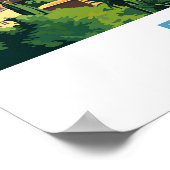 Fes Marokko Reisprint Poster (Hoek)