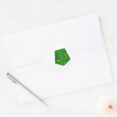Fes, Marokko Ronde Sticker (Envelop)