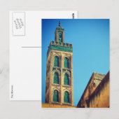 fes minaret briefkaart (Voorkant / Achterkant)