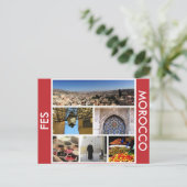 fes scenes briefkaart (Staand voorkant)