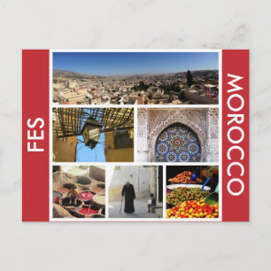 fes scenes briefkaart