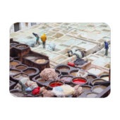 Fes tanneries, Marokko Magneet (Horizontaal)