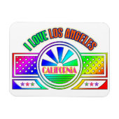 "Fest Los Angeles" Magnet Magneet (Horizontaal)