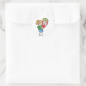 Festa Della Donna Ronde Sticker (Tas)