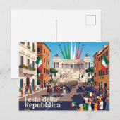 Festa della Repubblica Italië Briefkaart (Voorkant / Achterkant)