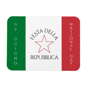 Festa della Repubblica Nationale Dag van Italië Vl Magneet