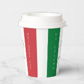 Festa della Repubblica Nationale Dag van Italië Vl Papieren Bekers (Rechts)