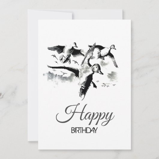 FESTA DI COMPLEANNO del cacciatore d'anatre Kaart (Voorkant)