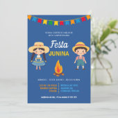 Festa Junina Corporate/Club Party Kaart (Staand voorkant)