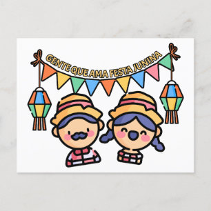 Festa Junina Farmers Briefkaart