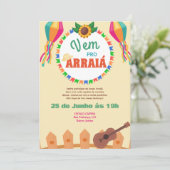 Festa Junina Kaart (Staand voorkant)