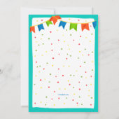 Festa Junina Party Uitnodigingen (Achterkant)