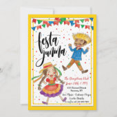 Festa Junina Uitnodiging (Voorkant)