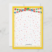 Festa Junina Uitnodiging (Achterkant)