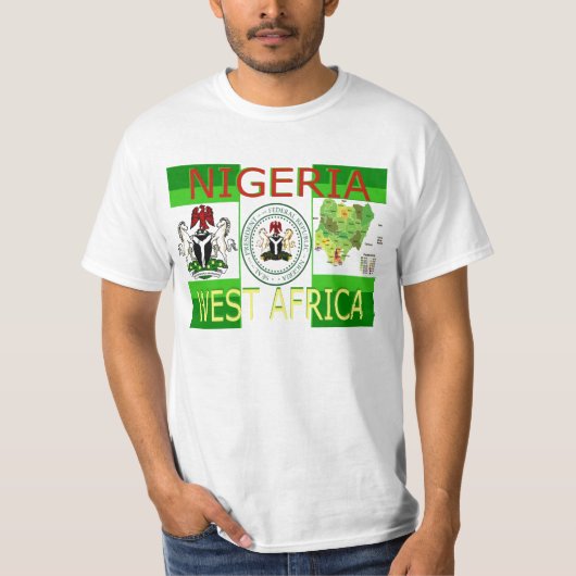 FESTAC 77 NIGERIA VAN MOJISOLA A GBADAMOSI T-SHIRT (Voorkant)