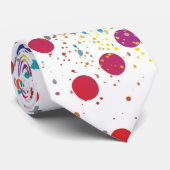 Festief en Abstract vrolijk Stropdas (Opgerold)