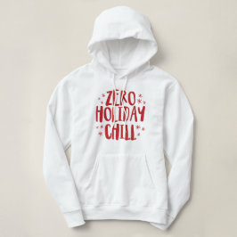 Festief en grappig rood glitterfeest hoodie
