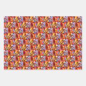 Festief en verbazingwekkend! inpakpapier vel (Voorkant)