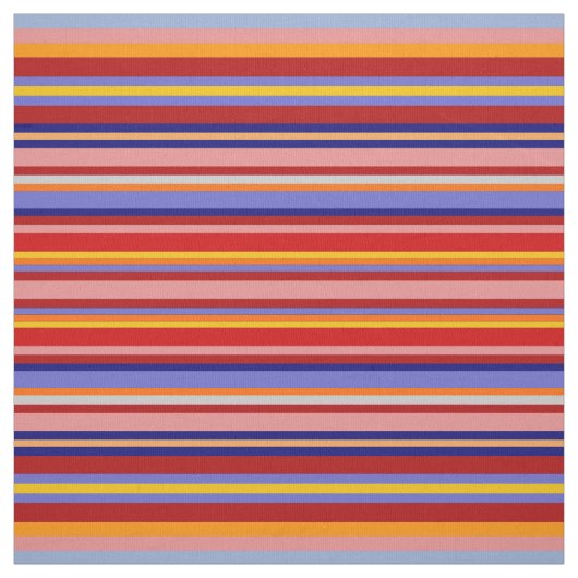 Festief gekleurd gestreept stof (Swatch)