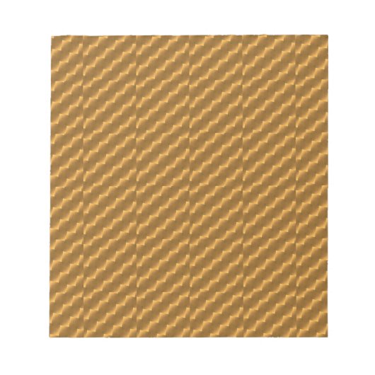 Festief, gouden patroon notitieblok (Voorkant)