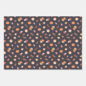 Festief patroon van 3 cavia's en Capybara's Inpakpapier Vel (Voorkant 3)