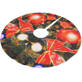 Festieve bogen en bubbels kerstboom rok (Gekanteld)