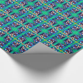 Festieve feestelijkheden cadeaupapier (Hoek)