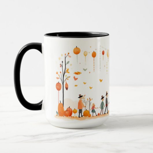 Festieve herfst mok (Links)