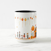 Festieve herfst mok (Midden)