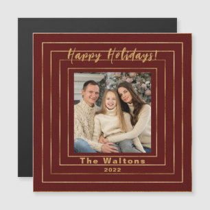 Festieve Moderne Gouden Kerstsouvenir