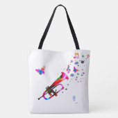 Festieve Trompet Tote Bag (Achterkant)