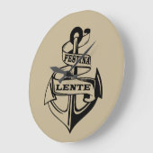 Festina lente grote klok (Hoek)