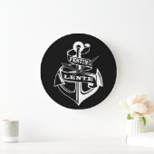 Festina lente grote klok (Huis)