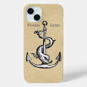 Festina Lente - Maak snel Haste iPhone 15 Mini Hoesje