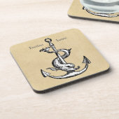 Festina Lente - Maak snel Haste Drankjes Onderzetter (Linkerzijde)